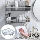 Shower Caddy Wall-mounted Shower Shelf Multifunctional Waterproof Shower Unpoz