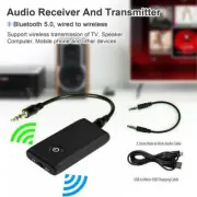 2-in-1 5.0 Bluetooth Transmitter Receiver Wireless Adapter 3.5mm Audio Jack Aux