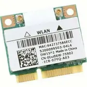 OEM Dell Alienware X51 Wireless 1502 WiFi WLAN Half-Height Mini Card D006W 20