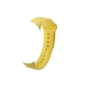 5PCS Fashion Student Couple Led Casual Sports Touch Electronic Watch strap Millet 3 Bracelet Trend Fashion Mesh Belt yellow