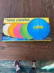 Paper Lanterns String - 5 - NEW