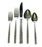Oneida Silver Capistrano 5 Piece Place Setting Stainless NOS Original Box