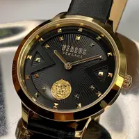 在飛比找ETMall東森購物網優惠-VERSUS VERSACE手錶, 女錶 34mm 金色圓形