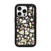 iPhone 16 Pro Impact Ring Stand Case MagSafe Compatible Doodling