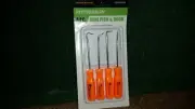 Pittsburgh 4 Piece Mini Pick and Hook Set