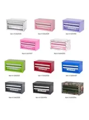 Kobalt Mini 10.83-in W x 5.91-in H x 5.91-in D2-Drawer Steel Tool Box White