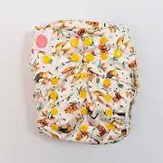 Monarch Reusable Pocket Cloth Full Nappy, Bush Buddies