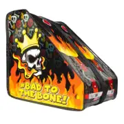 Crazy Skates SKULLS Skate Bag - Boys Quad Rollerskates Roller Inline Blades Ice