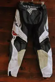 Fly Racing Evolution 208 Pants (Black/White) size 28 New with Tags