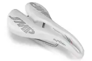 Selle SMP Nymber Saddle with Steel Rails (White)