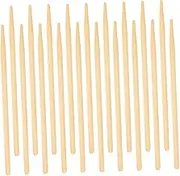 40pcs Scrape The Paper and Pen Art Scratch Paper Sticks Craft Drawing Tools Scratchy Art Sticks Scratch Paper Pens Scratch Pen Scratching Drawing Stylus Sticks Khaki Bamboo