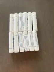 Lip Balm Lot of 12 SPF15 New Sealed Cherry Citrus Mint Chapstick Logo Overrun