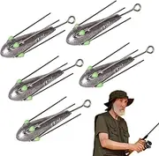 Lead Weights for Fishing, Weight of Fishing, High Density Longtail Casting Weights | 5x User Friendly Fishing Fights, Weast Resistant Outdoor Supplies for Anglers