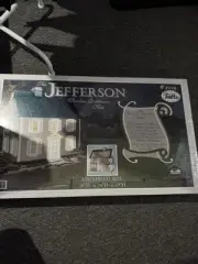 Rare The Jefferson Wooden Dollhouse Kit (8014) 28x16x29 Made USA Greenleaf New