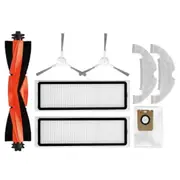 8PCS Accessories Kit for Bot D10 Plus RLS3D, Z10 Pro, L10 Plus Robot Vacuum Main Side Brush Filter Mop Dust Bag
