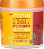 Cantu Jamaican Black Castrol Oil Curl Stretch Paste with Honey 6 oz