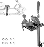 Dardoo Accessories Gear Shift Platform is Suitable for 50MM Round Pipe Racing Simulation Cockpit Gear Lever Frame