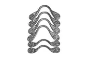 Pool Snooker Billiard Table Pocket Brackets Bolt Down Fitting Fancy Chrome