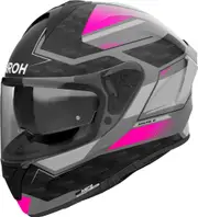 Airoh Spark 2 Zenith, full face helmet , color: Matt Grey/Black/Neon-Pink , size: M
