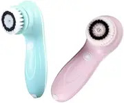 WEKADRIN Electric Exfoliator Electric Face Brush Skin Care Brush Facial Cleansing Brush Face Scrubber Blue