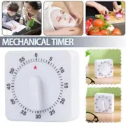 Kitchen Timer Egg Square Shaped Kitchen Cooking Timer 60 Mechanical Alarm C1I1
