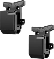 Gun Wall Mount for 223/5.56 Rifle Wall Rack Runner Mount with Strong and Solid PA Material& Frosting Treatment Display Storage Organization System Withstand 300Lbs of Tension
