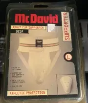 Vintage Jockstrap McDavid Adult Athletic Supporter Size Medium NEW w/cup 321R