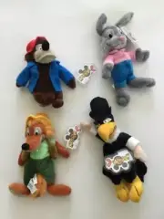 Disney Song of the South Brer Bear Rabbit Fox Vulture Rare w/Tags Rare