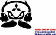 CITROEN DEVIL MAN Graphic Die Cut decal sticker Car Truck Boat Window Bumper 6"