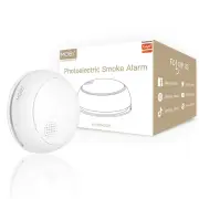 MOES Tuya ZigBe Smart Wireless Smoke Detector Fire 85dB Sound Alarm Siren Sensor Smart Safety Protection Home Kitchen Fi