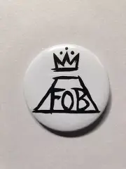 44mmQuality Badge Pin Brooch As Pictured Music Band Fall Out Boy
