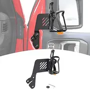 PDKLIN for Jeep JL Front Door Side Cup Holder for Jeep Wrangler JL JLU/Gladiator JT 2018-2024 Accessories Passenger Cup Holder (Right)