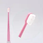 5pk PINK Nano Toothbrush | Ultra-Fine Soft Bristles | Wave Bristle Design