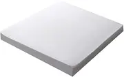 Alipis 1pc Protective Mattress Cover Cot Size Mattress Portable Cot Mattress Pad pad Crib Mattresses Matress Mattresses for Crib Mattress Nursing Pad White Water Proof