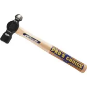 (1)-Vaughan 32 Oz Steel Ball Peen Hammer with Hickory Handle. Construction TC432