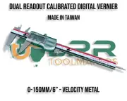 Digital Caliper - Metrology Calibrated Velocity Metal 0.01mm/0.0005”