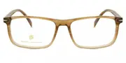 David Beckham DB 1019 2ZR Men's Glasses Brown Size 54 - Private Health Rebate - Blue Light Block Available