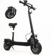 FLJ 2400w/52v Two Wheel 11in. Folding Off Road Electric Scooter FAST NEW