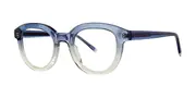 Paradigm Baldwin Cerulean Men's Glasses Blue Size 49 - Private Health Rebate - Blue Light Block Available
