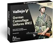 Vallejo Model Color Set 70261 German Camouflage Uniforms WWII (16x18ml)