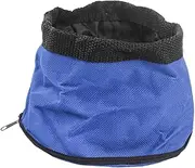 SUPVOX 2 Pcs Pet Outdoor Accessories Pet Feeder Travel Portable Dog Water Foldable Water Bowls Dog Pet Travel Water Bowl Dog Water Bottle Travel Pet Bowl Bag Expandable Cup Dog Blue
