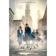 Wizarding World Fantastic Beasts New York Street Poster Wall Decor 91x61cm