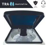 TRA 12V ELECTRIC RAIN SENSING + REMOTE + LED LIGHTS CARAVAN RV ROOF HATCH VENT