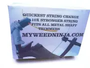 Trimmer Head -Patented - USA Made String Trimmer Head Fits All Metal Shaft Trim