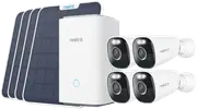 Reolink 4K Wireless Security 4 Camera System with Solar