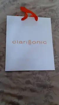 在飛比找Yahoo!奇摩拍賣優惠-【紫晶小棧】CLARISONIC 科萊麗 商品紙袋 手提紙袋