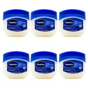 6x Vaseline 100ml Pure Petroleum Jelly Jar Hand/Face/Body Moisturiser Orginal