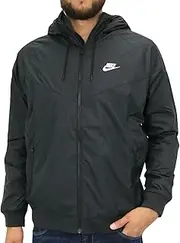 (X-Large, Black/Black/Black/White) - Nike The Windrunner Men's Jacket