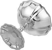 DONFAMDS Stainless Steel Footed Ice Cream Dessert Bowl Multi Function Serving Container for Yogurt Pudding Snacks Elegant Design for Parties Gatherings Easy to Clean Maintain
