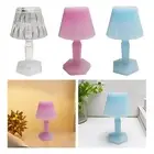 Mini Table Lamp, Decorative LED Night Light, Bedside NightStand Lamp, Small